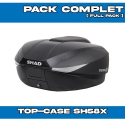 PACK-H0TR73ST-D0B58206 : Pacchetto Top-Case Shad SH58X Honda Transalp XL750