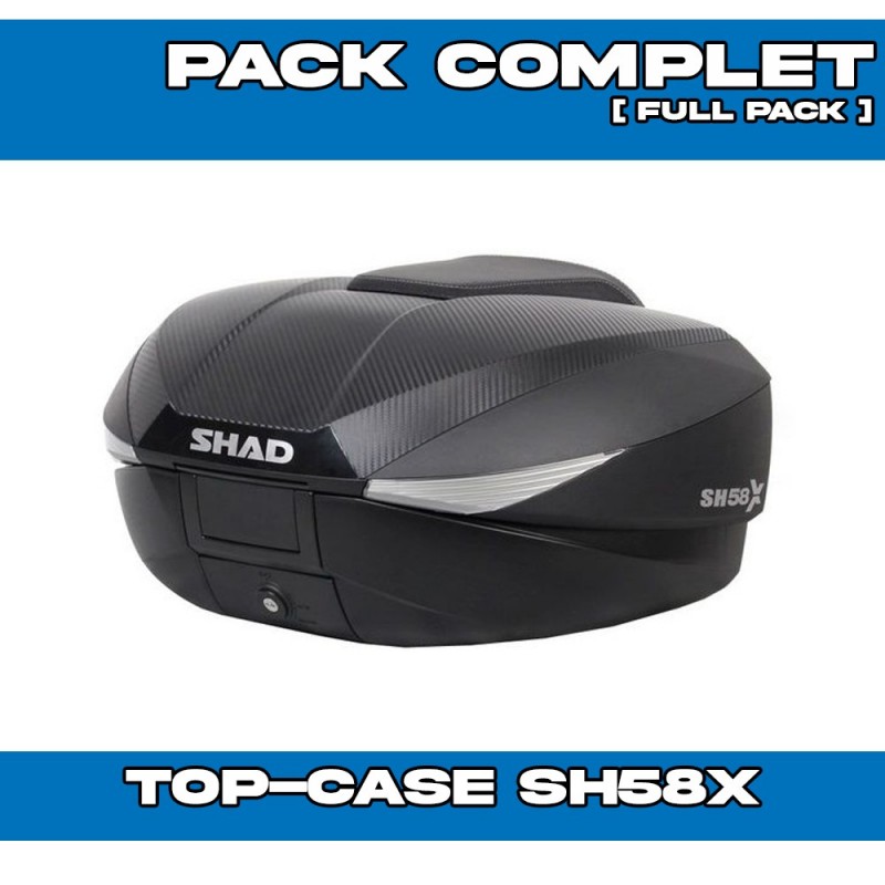 PACK-H0TR73ST-D0B58206 : Shad SH58X Top-Case Pack Honda Transalp XL750