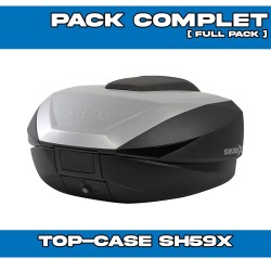 PACK-H0TR73ST-D0B59200 : Shad SH59X Top Box Kit Honda Transalp XL750
