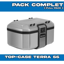 PACK-H0CR12ST-D0TR55100 : Pack Top-Case Shad Terra 55L Alu Honda Transalp XL750