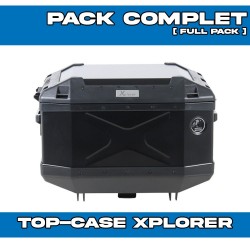 PACK-66295390101-TC45B : Hepco-Becker Xplorer 45L Black Kit Honda Transalp XL750