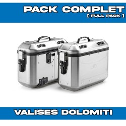 PACK-PLO1201MK-DLMK36APACK2 : Givi Dolomiti 36L Side Panniers Alu Kit Honda Transalp XL750