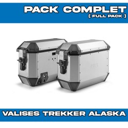 PACK-PLO1201MK-ALA36APACK2 : Givi Alaska 36L Side Panniers Alu Kit Honda Transalp XL750