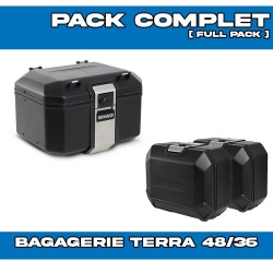 PACK-H0TR73-D0TR48/36100B : Pack Gepäck Shad Terra 48/36/36L Schwarz Honda Transalp XL750