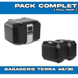 PACK-H0TR73-D0TR48/36100B : Paquete de Equipaje Shad Terra 48/36/36L Negro Honda Transalp XL750