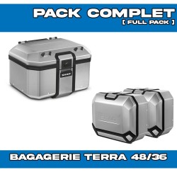PACK-H0TR73-D0TR48/36100 : Pack Valigeria Shad Terra 48/36/36L Alluminio Honda Transalp XL750