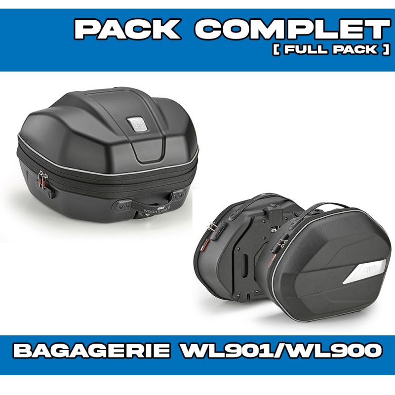 PACK-1201-WL900/901 : Givi Gepäck-Set WL901/WL900 Honda Transalp XL750