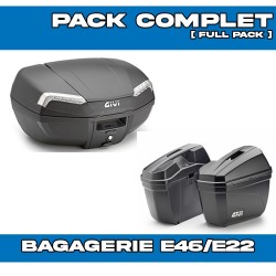 PACK-1201-E46NT/E22N : Pack Gepäck Givi E46 / E22 Honda Transalp XL750