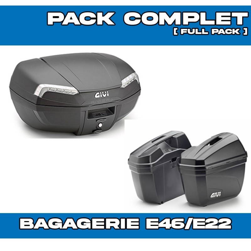 PACK-1201-E46NT/E22N : Givi-Gepäckset E46 / E22 Honda Transalp XL750