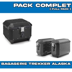 PACK-1201-ALAB : Givi Alaska Black Luggage Kit Honda Transalp XL750