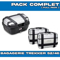 PACK-1201-TRK52/46 : Givi Trekker Gepäckset 52/46/46L Alu Honda Transalp XL750