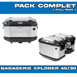 PACK-XPLORERB-30/30 : Hepco-Becker Xplorer 45/30/30L Alu Luggage Kit Honda Transalp XL750