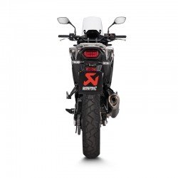 S-H7SO6-HRTBL : Akrapovic Slip-On Line Titan Auspuff Honda Transalp XL750