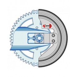 K250-13-N25-D00 : Carter catena Karter Honda Transalp XL750