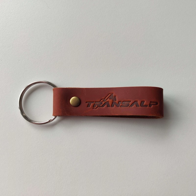 243-0601017-52 : Transalp Leather Keychain Honda Transalp XL750