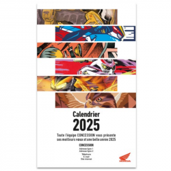 calendrier-honda-2025 : Calendario Honda 2025 Honda Transalp XL750