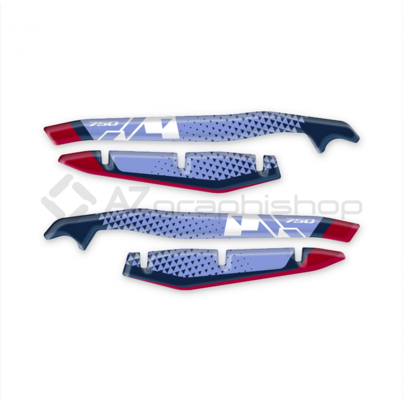 APA-TRA : Handguards Stickers Honda Transalp XL750