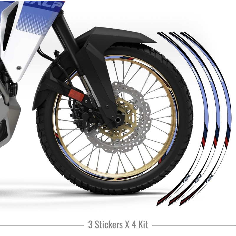 CI-042 : Wheel Stickers Honda Transalp XL750