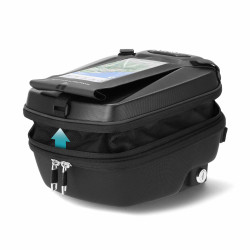 X0SE09CLP : Borsa serbatoio estensibile SHAD Click System E09CL PRO Honda Transalp XL750