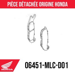 06451-MLC-D01 : Vordere Bremsbeläge für Honda Honda Transalp XL750