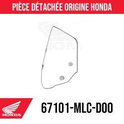 67101-MLC-D00 : Originale Honda Windschutzscheibe Honda Transalp XL750
