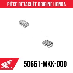 50661-MKK-D00 : Gommino poggiapiedi pilota Honda Honda Transalp XL750