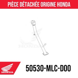 50530-MLC-D00 : Cavalletto laterale Honda Honda Transalp XL750