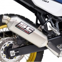 H48A-100T : SC Project Rally Raid Muffler Honda Transalp XL750