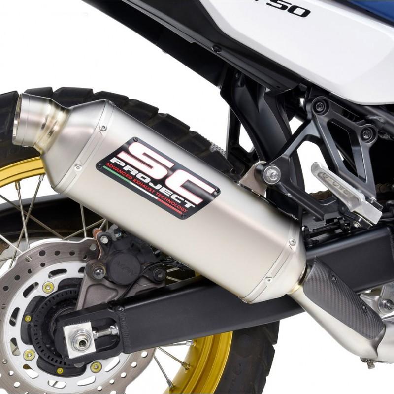 H48A-100T : SC Project Rally Raid Exhaust Honda Transalp XL750