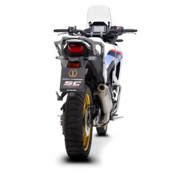 H48A-100T : Silenziatore SC Project Rally Raid Honda Transalp XL750