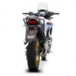 H48A-121T : Silenzioso SC Project X-Plorer II Honda Transalp XL750