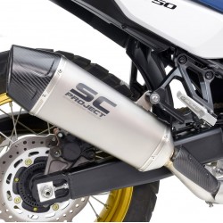 H48A-121T : SC Project X-Plorer II Schalldämpfer Honda Transalp XL750