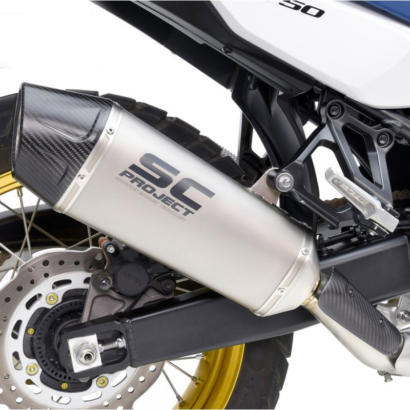 H48A-121T : SC Project X-Plorer II Schalldämpfer Honda Transalp XL750