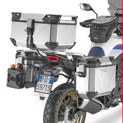 PLO1201CAM : Soporte para maletas laterales Givi Monokey Trekker/Outback Honda Transalp XL750